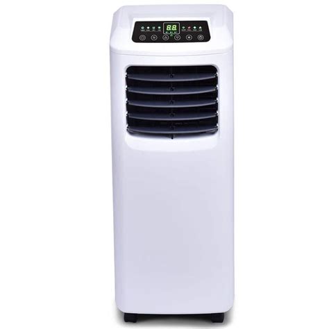 -3-in-1 <strong>portable air conditioner</strong> with built-in fan/dehumidifier/sleep mode -10000 BTU cooling capacity ensures rapid cooling -Temperature can be adjusted from 60. . Costway portable ac